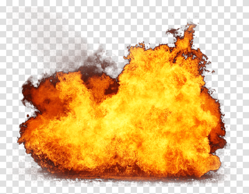 Fire, Nature, Bonfire, Flame, Collage Transparent Png