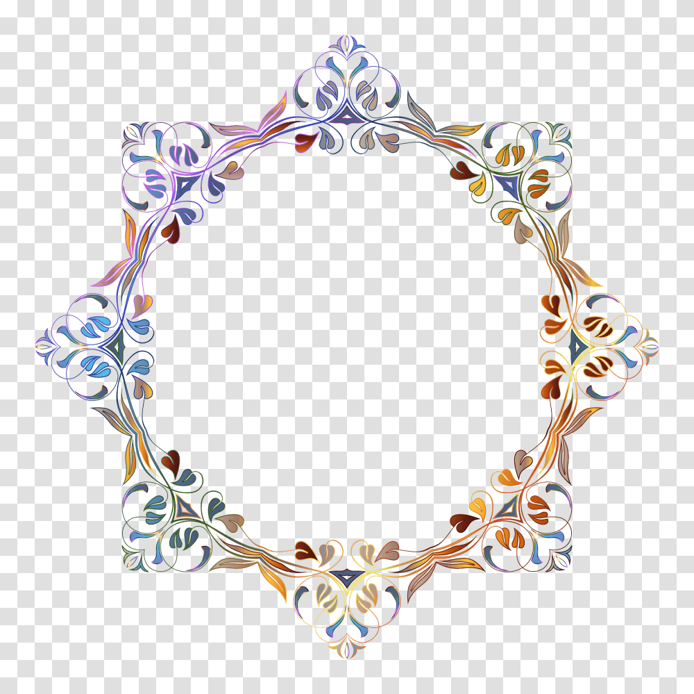 Floral Border Image, Bracelet, Jewelry, Accessories, Accessory Transparent Png