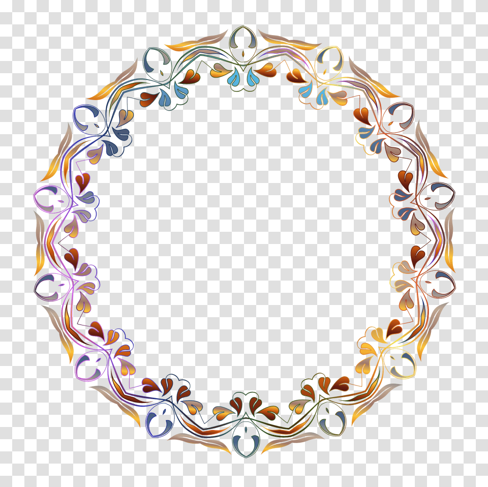 Flower Border Frame Image, Bracelet, Jewelry, Accessories, Accessory Transparent Png