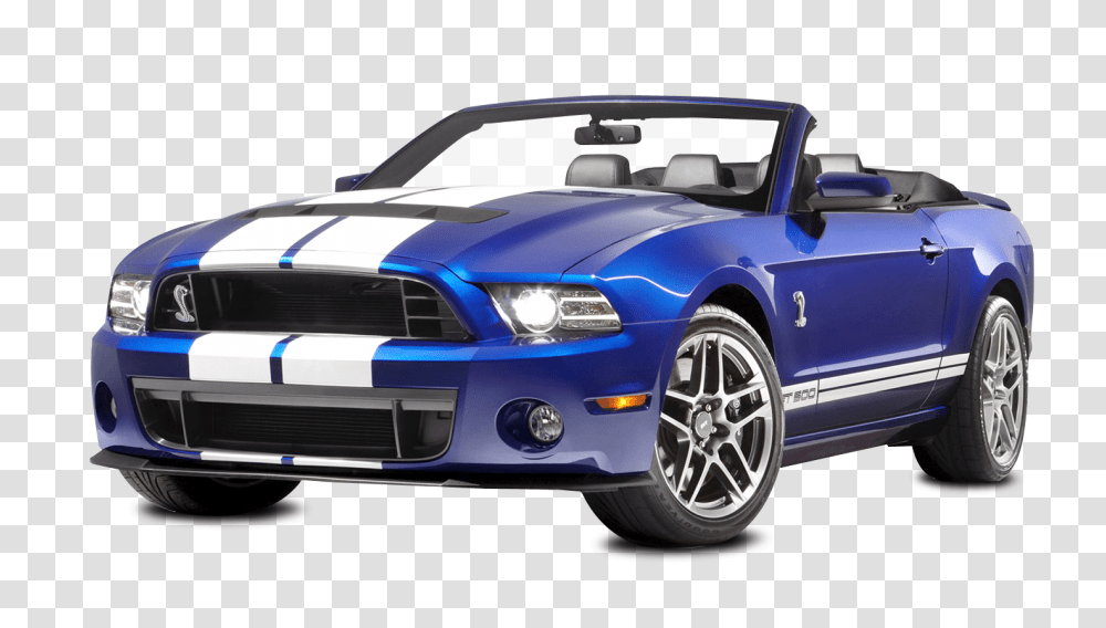 Ford Shelby Mustang GT500 Convertible Car Image, Vehicle, Transportation, Automobile, Sports Car Transparent Png