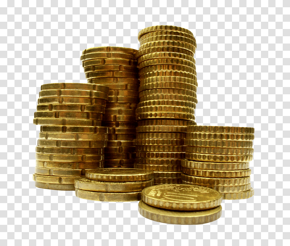 Gold Coins Image, Money, Bronze, Nickel, Treasure Transparent Png