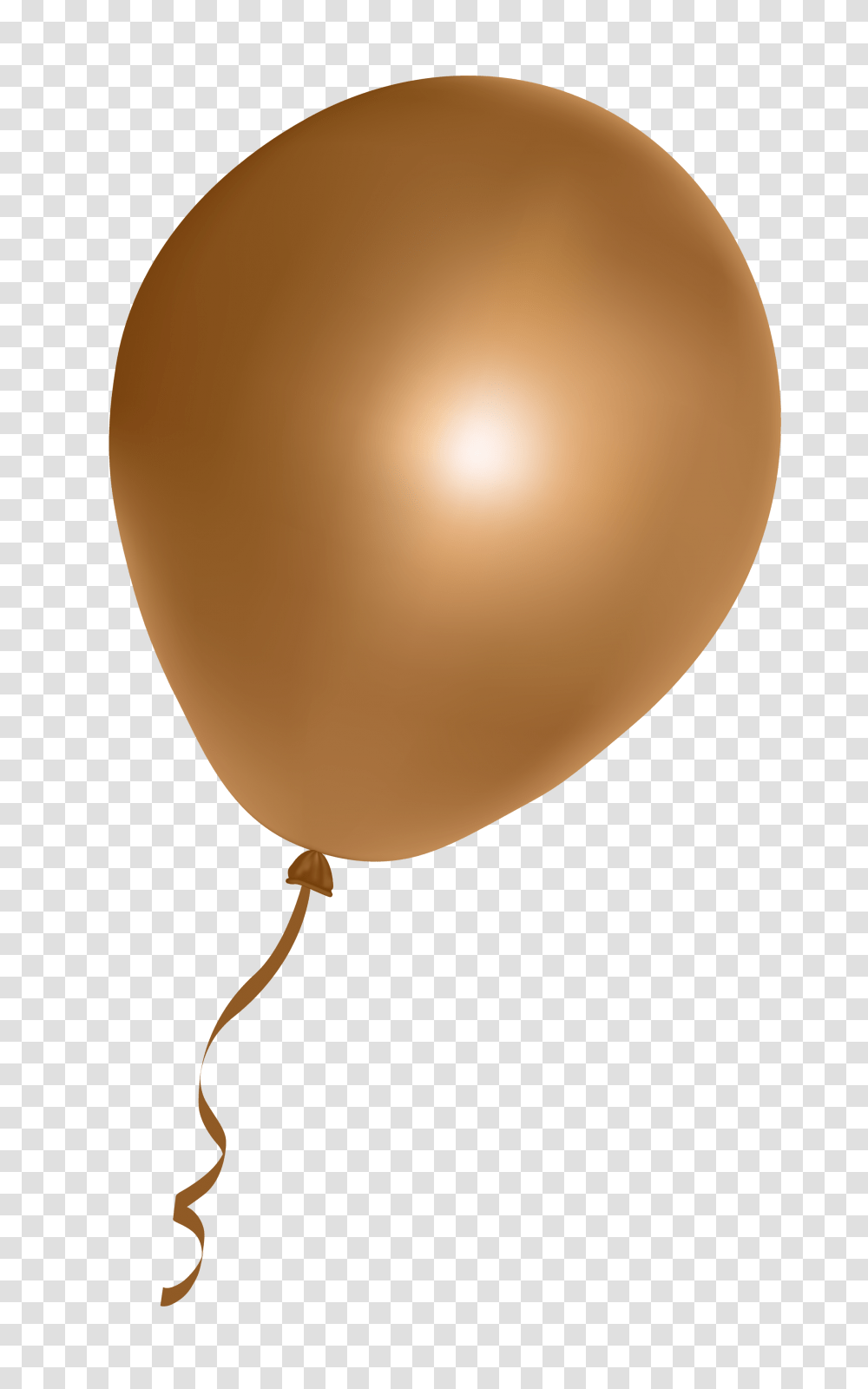 Golden Brown Balloon Image, Lamp Transparent Png