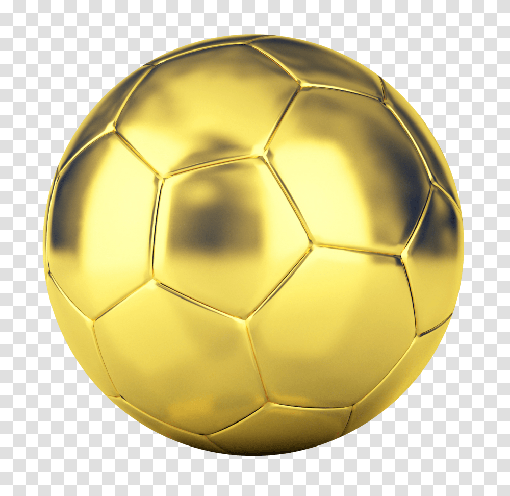 Golden Football Image, Soccer Ball, Team Sport, Sports Transparent Png