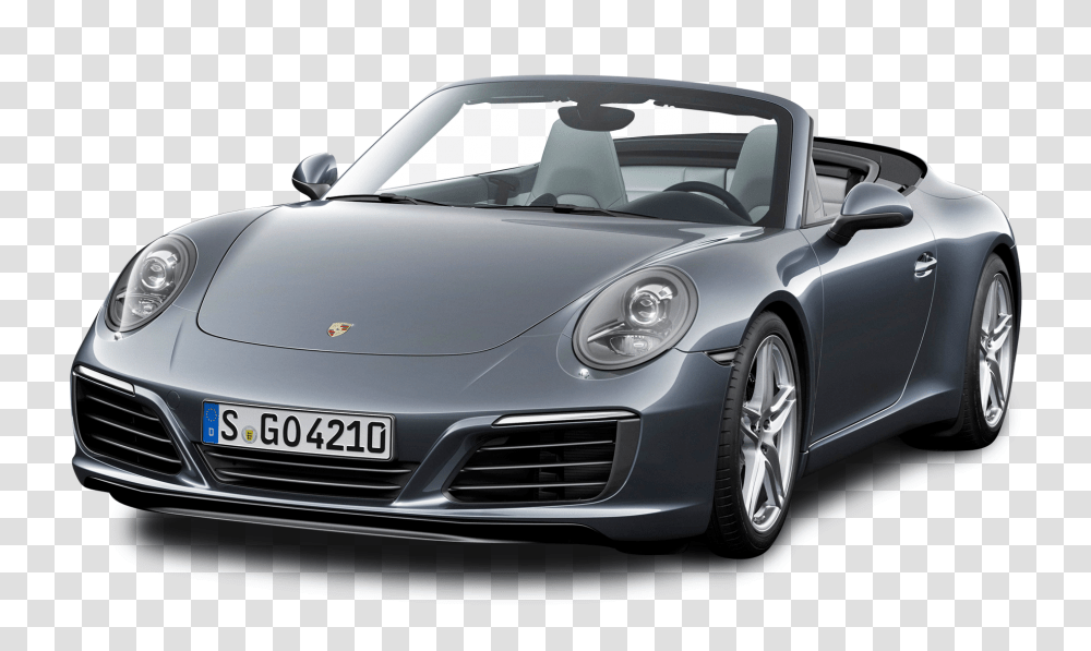 Gray Porsche 911 Carrera Car Image, Convertible, Vehicle, Transportation, Automobile Transparent Png