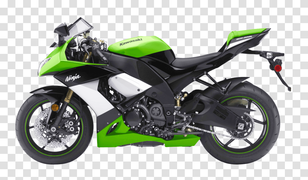 Green Kawasaki Ninja ZX 10R Sport Motorcycle Bike Image, Transport, Vehicle, Transportation, Wheel Transparent Png