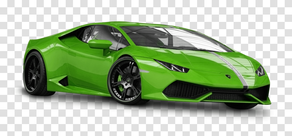 Green Lamborghini Huracan Car Image, Vehicle, Transportation, Wheel, Machine Transparent Png
