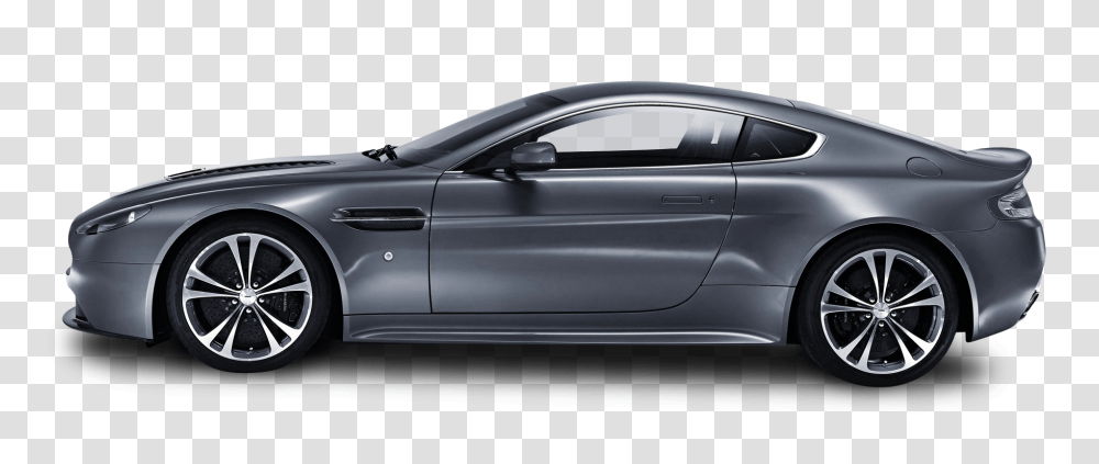 Grey Aston Martin V12 Vantage Luxury Car Image, Vehicle, Transportation, Automobile, Sedan Transparent Png