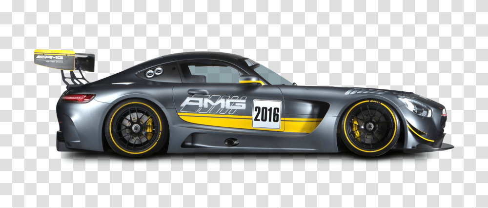 Grey Mercedes AMG GT3 Racing Car Image, Sports Car, Vehicle, Transportation, Automobile Transparent Png