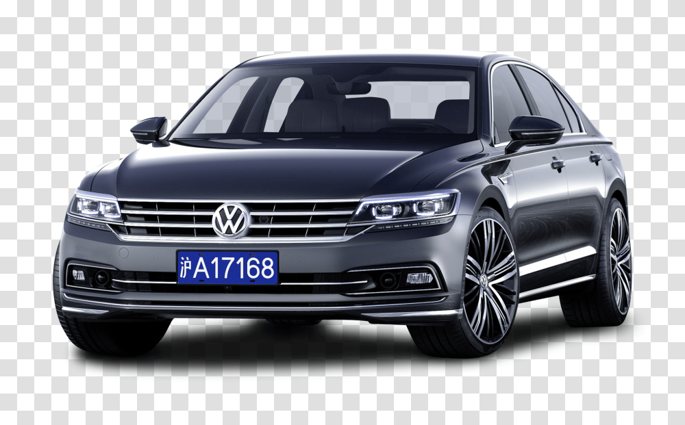 Grey Volkswagen Phideon Luxury Car Image, Sedan, Vehicle, Transportation, Windshield Transparent Png