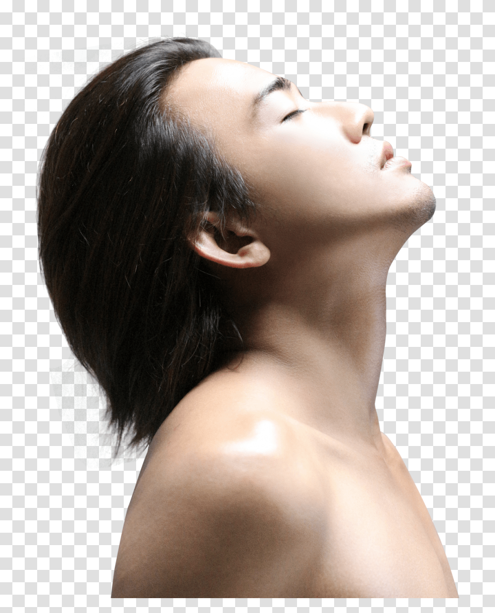 Handsome Man Deep Breathing Image, Person, Face, Hair, Head Transparent Png