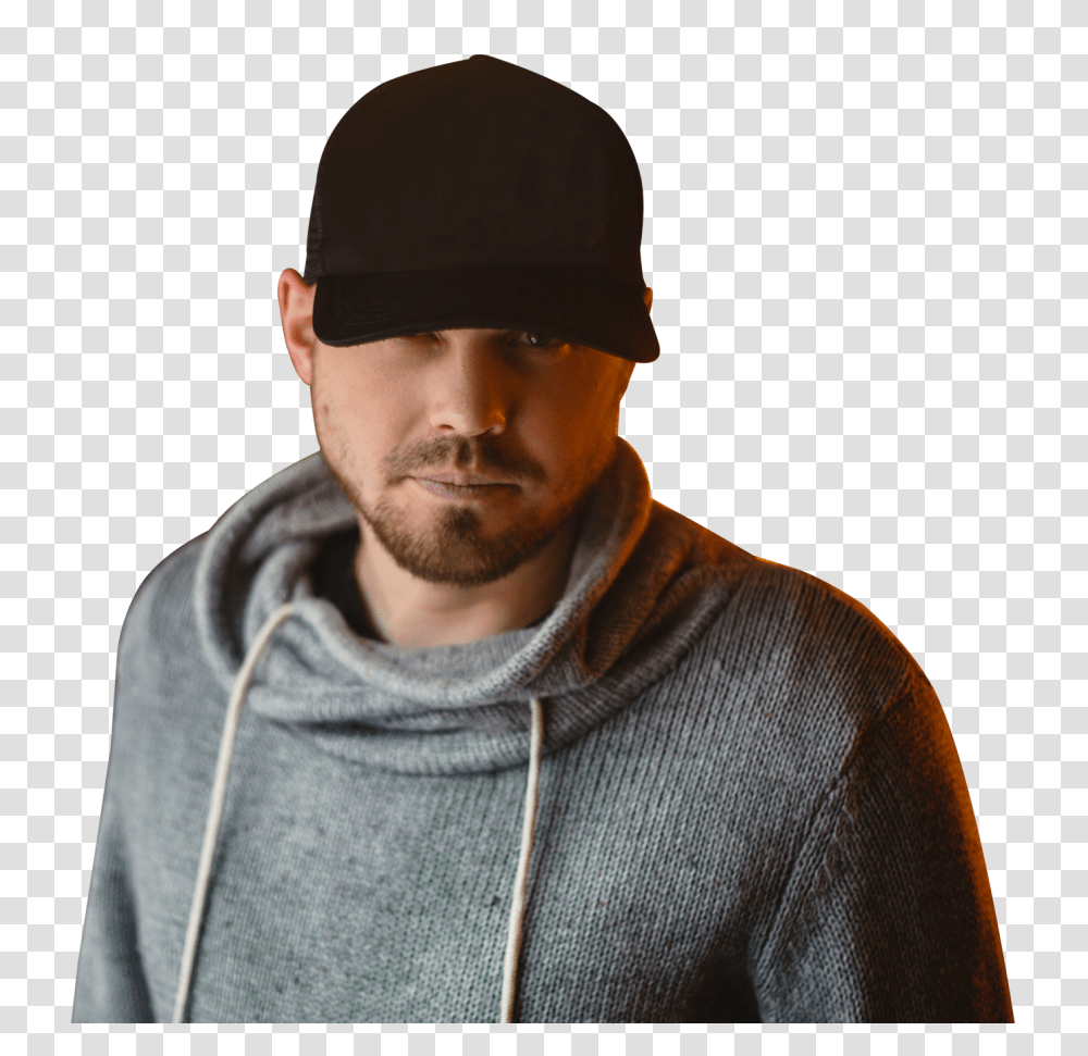 Handsome Young Man With Cap Image, Person, Face, Hat Transparent Png