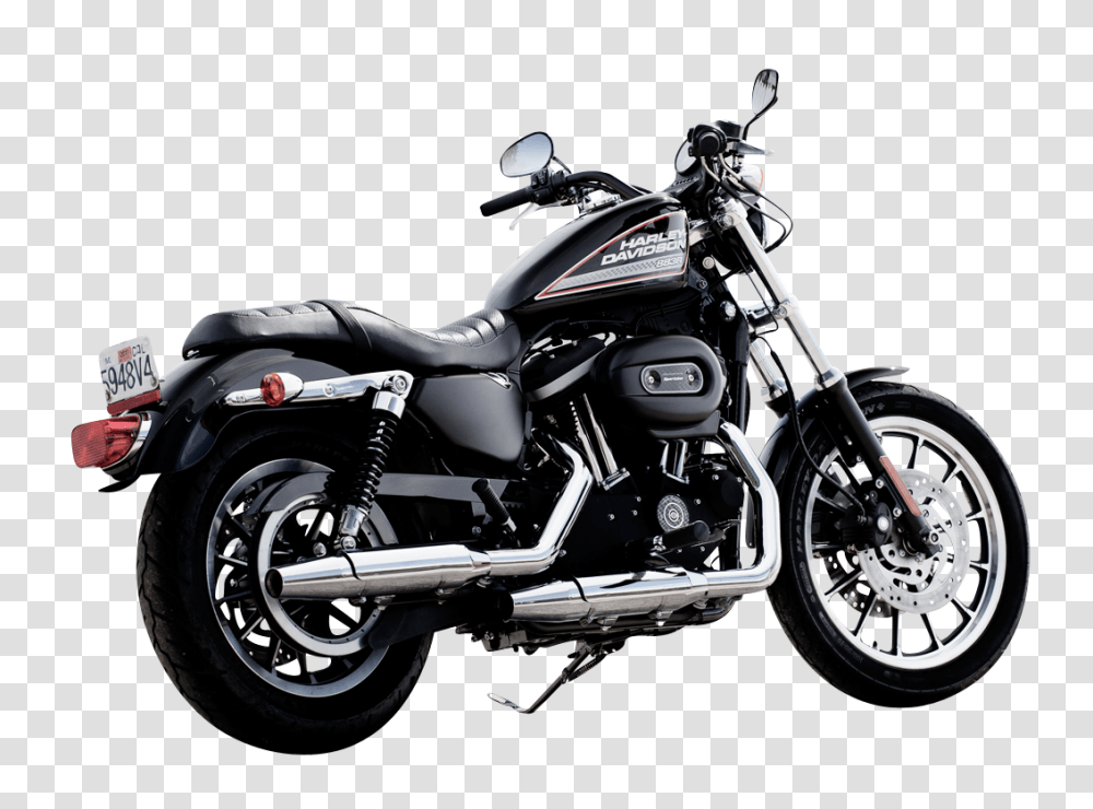 Harley Davidson Black Color Motorcycle Bike Image, Transport, Vehicle, Transportation, Wheel Transparent Png