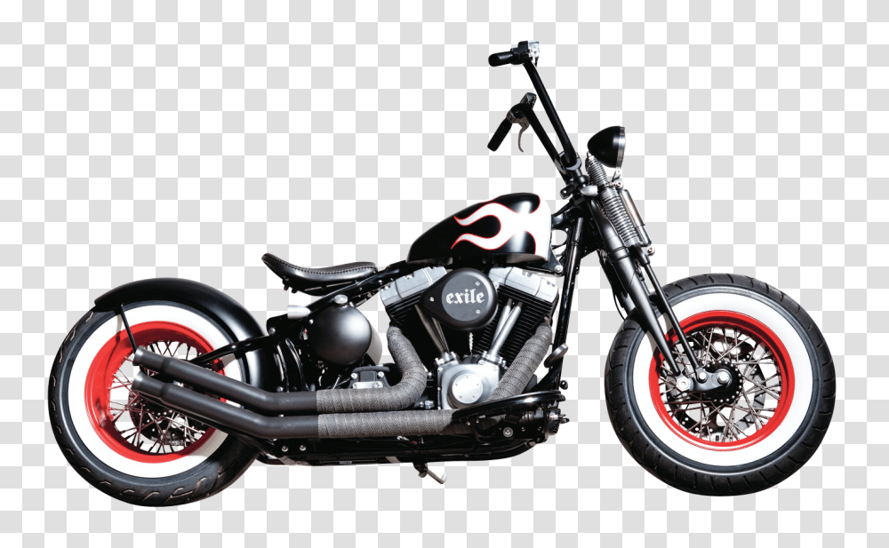 Harley Davidson Black Motorcycle Bike Image, Transport, Vehicle, Transportation, Wheel Transparent Png