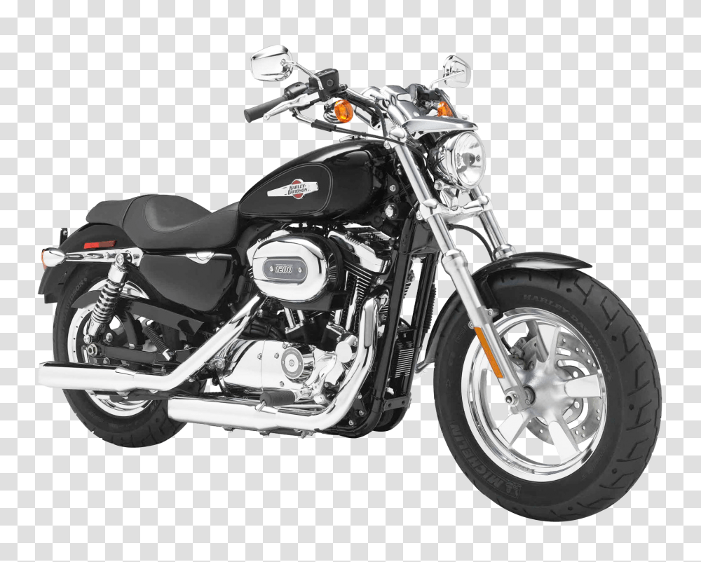 Harley Davidson Sportster 1200 Custom Motorcycle Bike Image, Transport, Vehicle, Transportation, Wheel Transparent Png