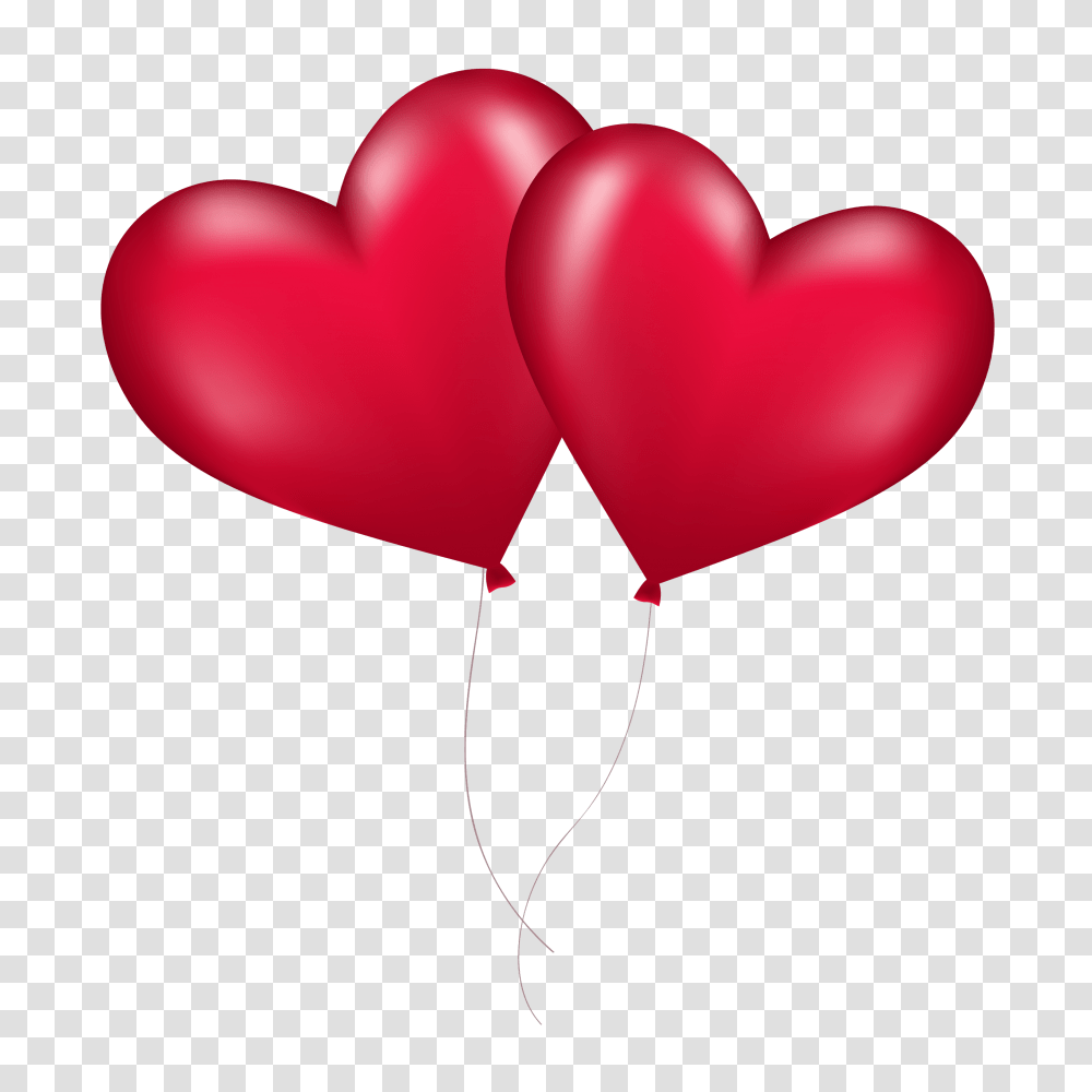 Heart Balloons Image, Pin Transparent Png