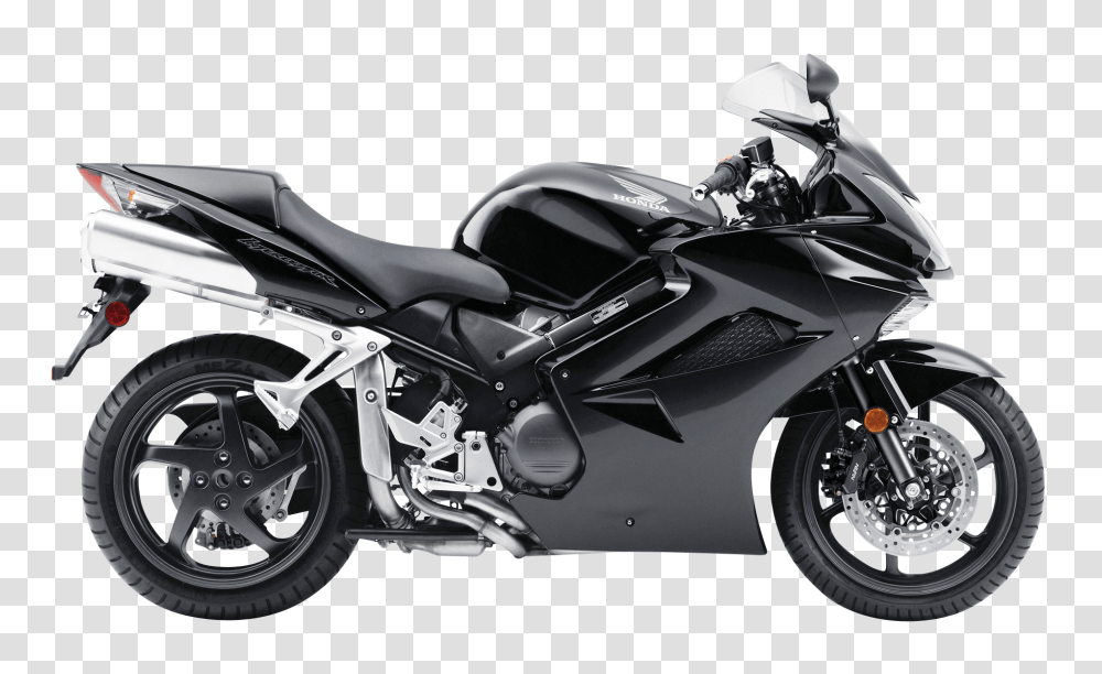 Honda Interceptor Black Motorcycle Bike Image, Transport, Vehicle, Transportation, Wheel Transparent Png