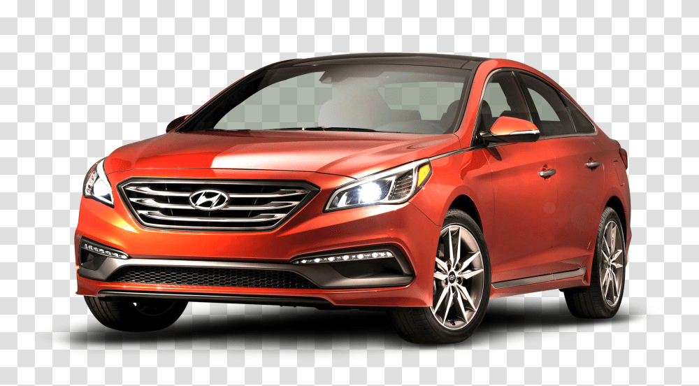 Hyundai Sonata Red Car Image, Sedan, Vehicle, Transportation, Wheel Transparent Png