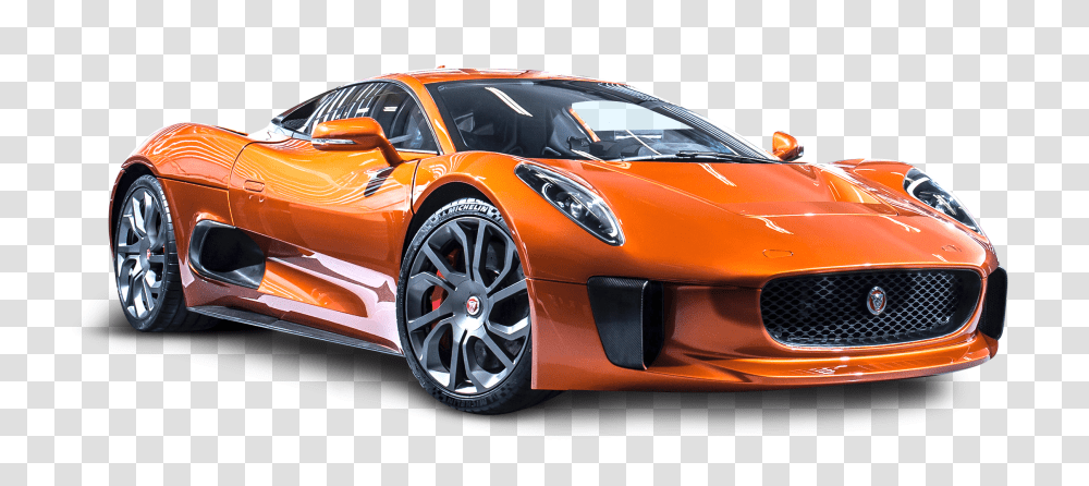 Jaguar C X75 James Bond Orange Car Image, Spoke, Machine, Wheel, Alloy Wheel Transparent Png
