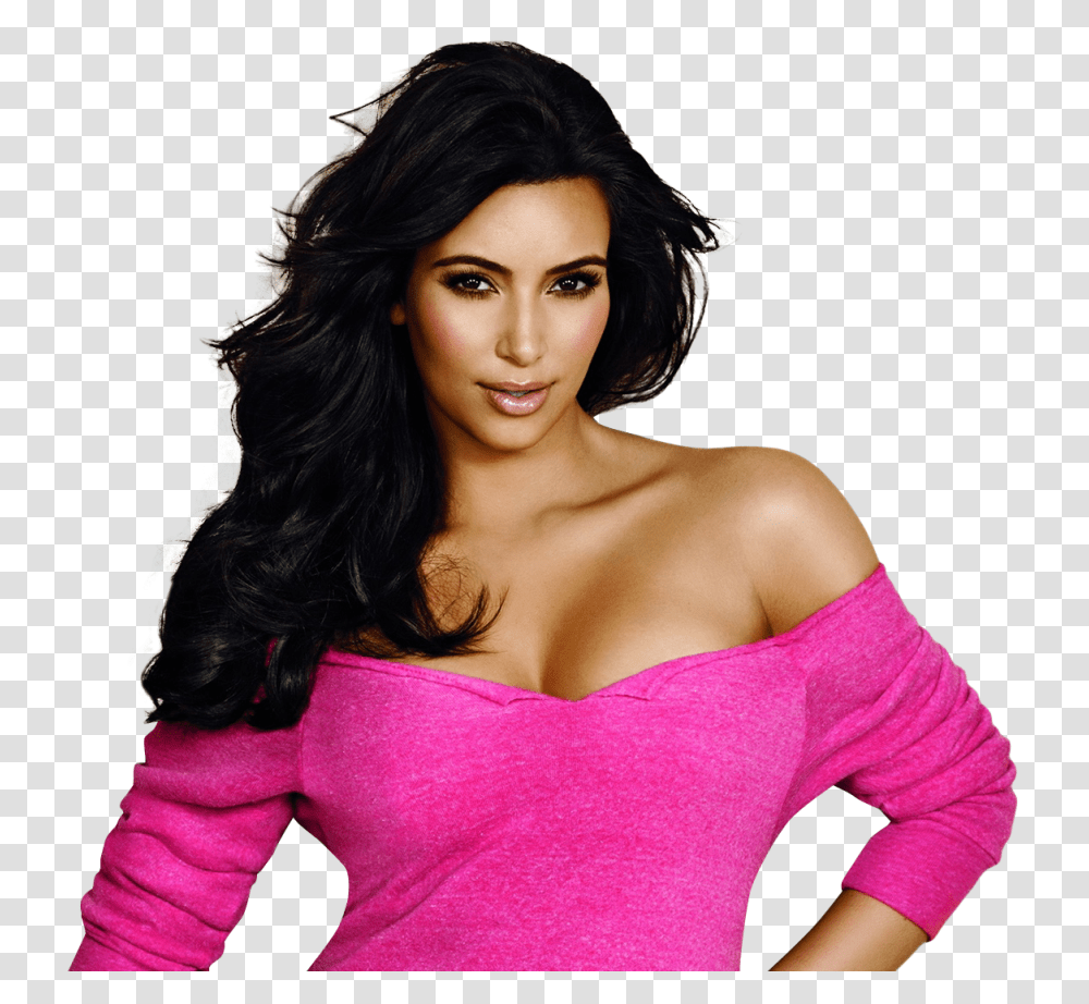 Kim Kardashian Image, Celebrity, Sleeve, Long Sleeve Transparent Png