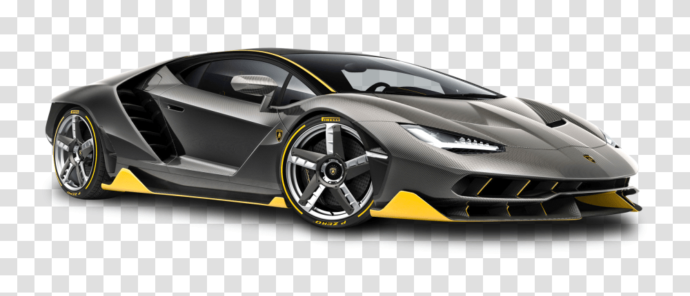 Lamborghini Centenario LP 770 4 Black Car Image, Vehicle, Transportation, Automobile, Wheel Transparent Png