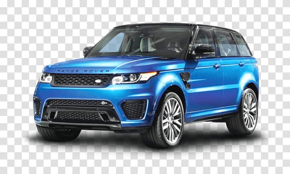 Land Rover Range Rover Blue Car Image, Vehicle, Transportation, Automobile, Suv Transparent Png