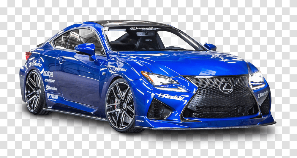 Lexus RC F Blue Car Image, Vehicle, Transportation, Automobile, Sports Car Transparent Png