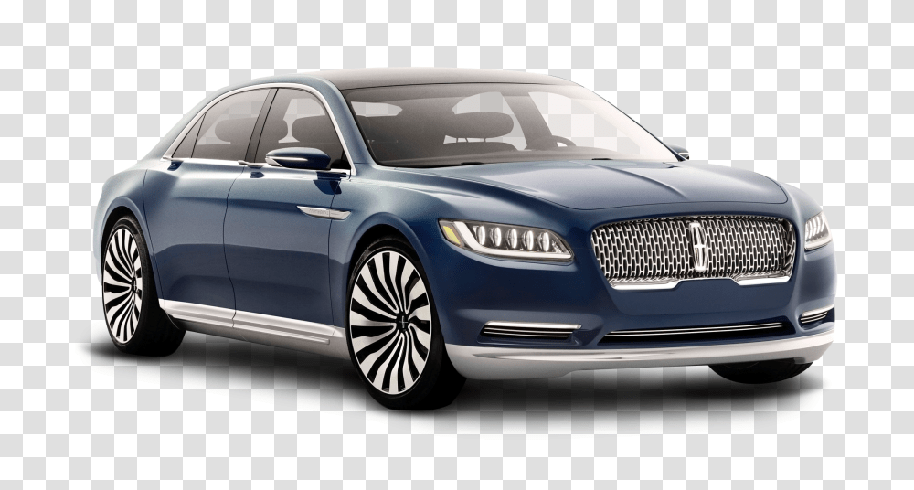 Lincoln Continental Blue Car Image, Vehicle, Transportation, Automobile, Sedan Transparent Png