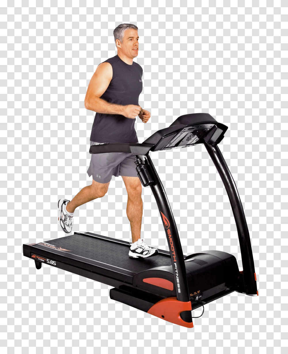 Man Running In Treadmill Image, Person, Human, Machine, Working Out Transparent Png