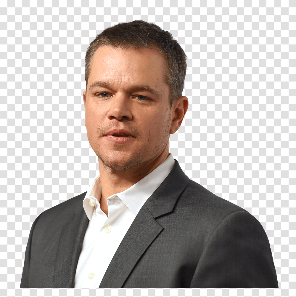 Matt Damon Image, Celebrity, Apparel, Suit Transparent Png