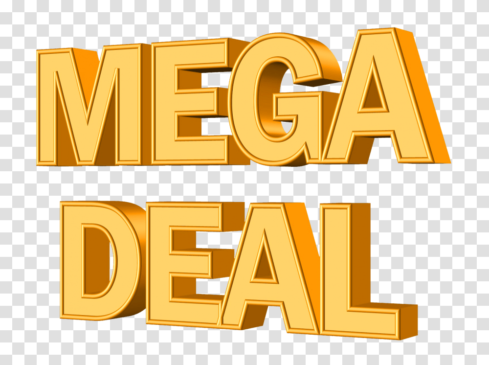 Mega Deal Image, Alphabet, Word, Label Transparent Png