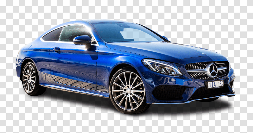 Mercedes Benz C Class Blue Car Image, Vehicle, Transportation, Automobile, Alloy Wheel Transparent Png