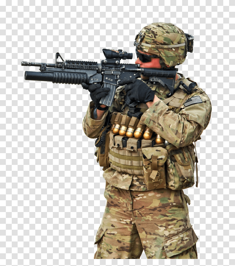 Military Man Image, Person, Human, Military Uniform, Gun Transparent Png