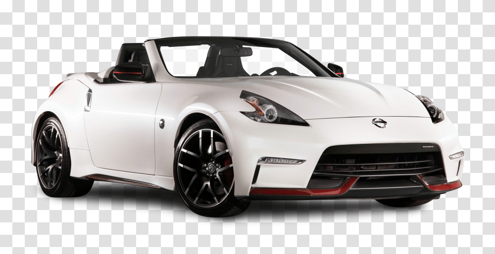 Nissan 370Z NISMO Roadster White Car Image, Vehicle, Transportation, Wheel, Machine Transparent Png