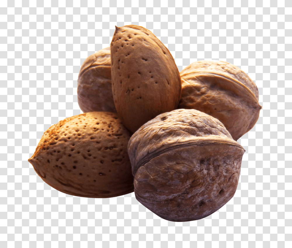 Nuts Image, Food, Plant, Vegetable, Bread Transparent Png