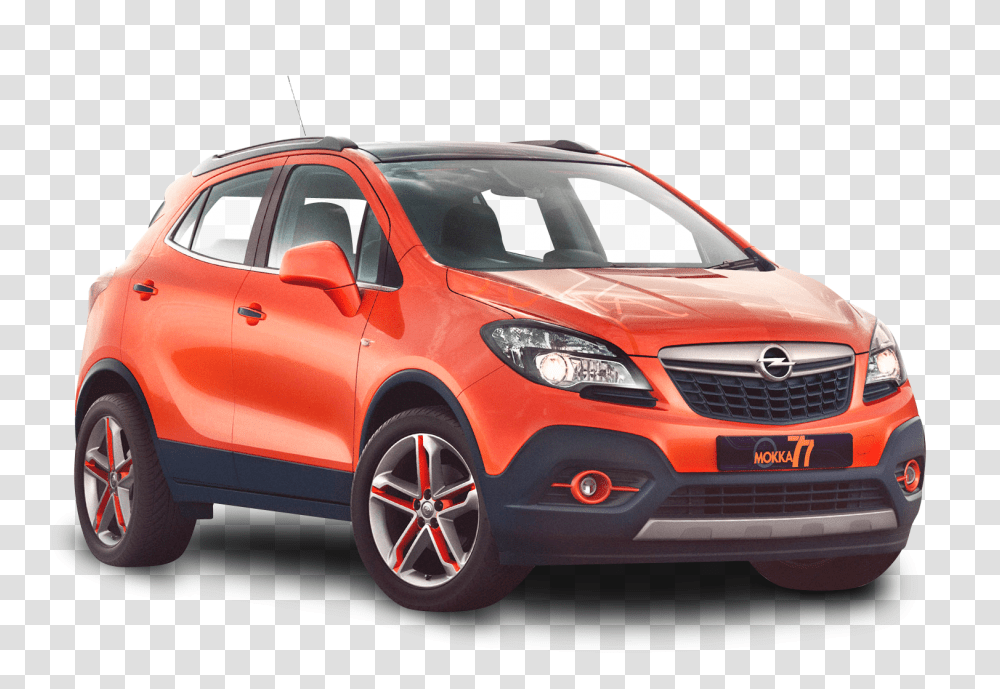 Orange Opel Mokka Car Image, Vehicle, Transportation, Automobile, Suv Transparent Png