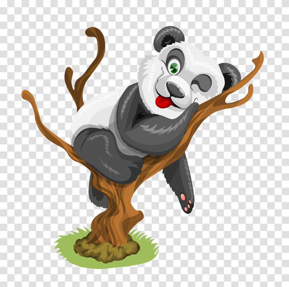 Panda Vector Image, Animal, Vulture, Bird Transparent Png