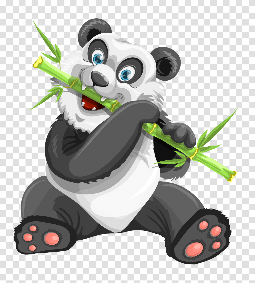 Panda Vector Image, Lawn Mower, Mammal, Animal, Wildlife Transparent Png