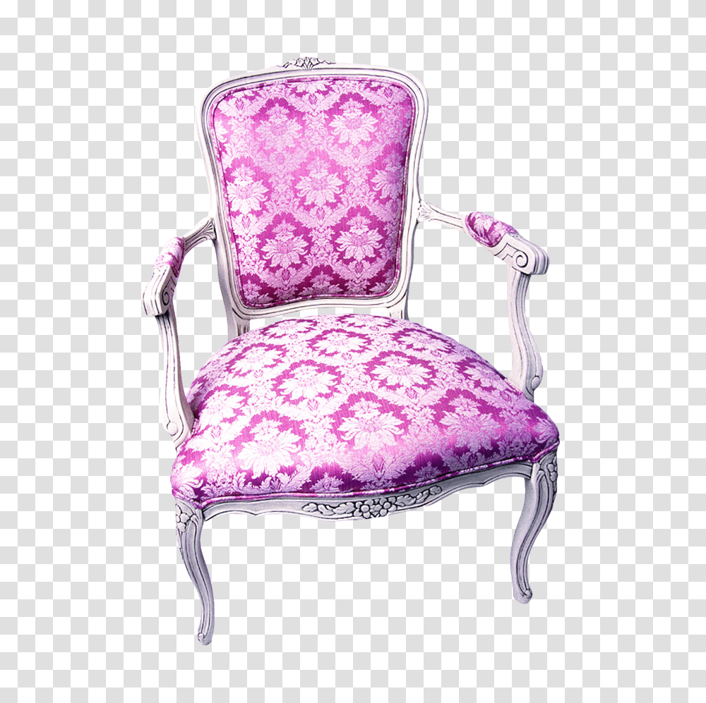 Pink Chair Image, Furniture, Armchair Transparent Png