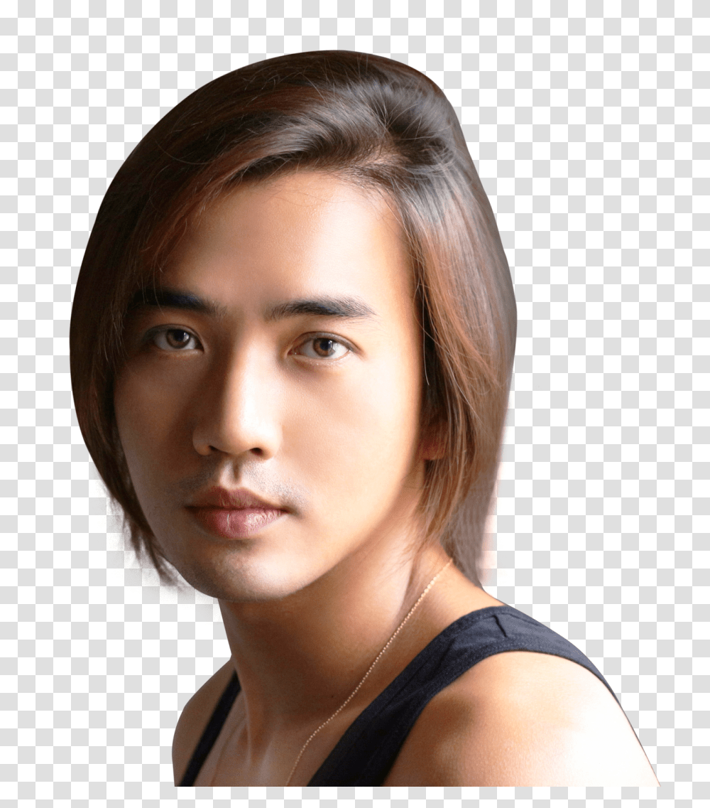 Portrait Of Young Handsome Man Image, Person, Face, Head, Female Transparent Png