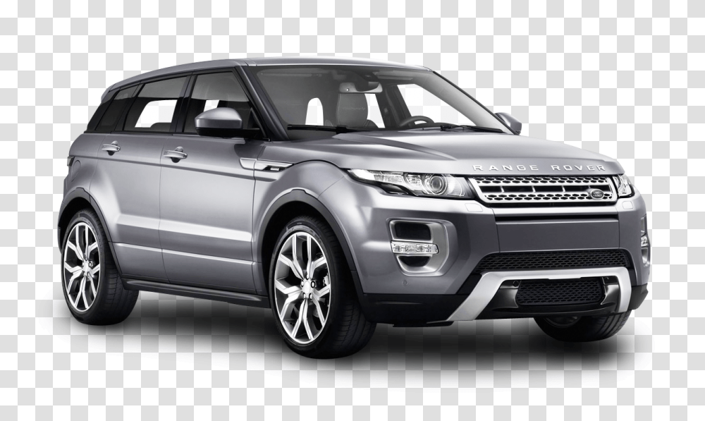 Range Rover Evoque Silver Car Image, Vehicle, Transportation, Automobile, Sedan Transparent Png