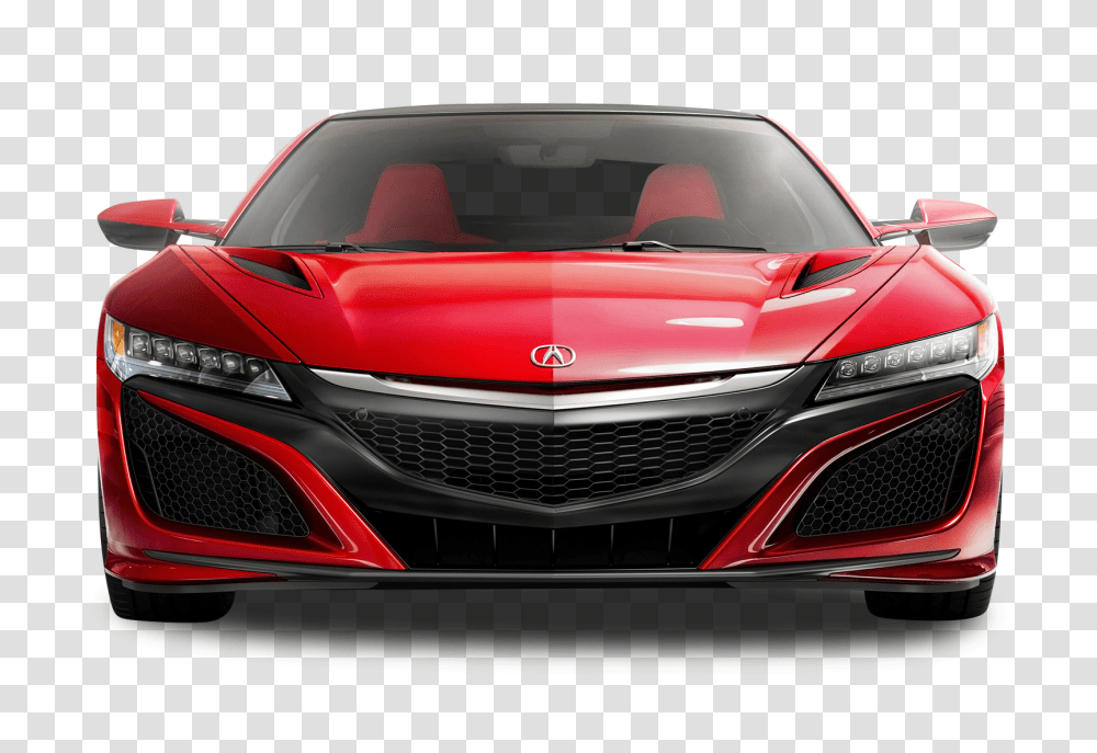 Red Acura NSX Car Image, Vehicle, Transportation, Tire, Sedan Transparent Png
