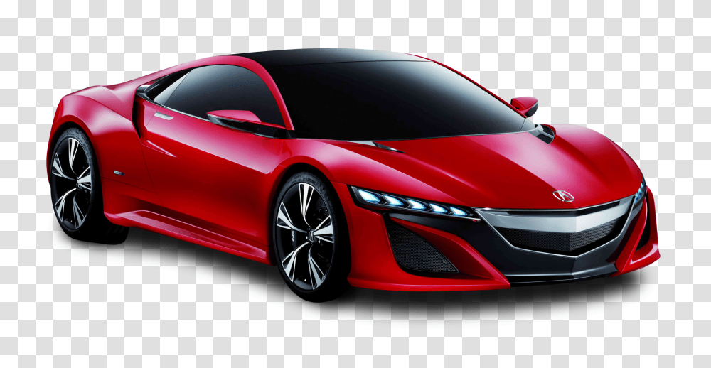 Red Acura NSX Front View Car Image, Vehicle, Transportation, Automobile, Jaguar Car Transparent Png
