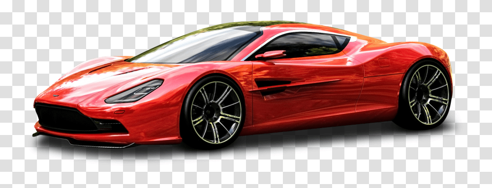 Red Aston Martin DBC Car Image, Vehicle, Transportation, Automobile, Tire Transparent Png