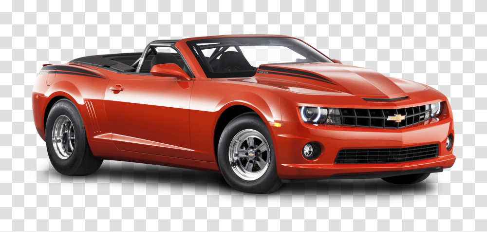 Red Chevrolet Camaro Car Image, Vehicle, Transportation, Automobile, Convertible Transparent Png
