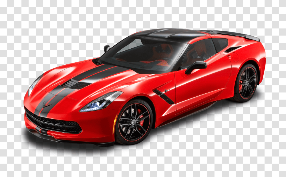 Red Chevrolet Corvette Concept Car Image, Vehicle, Transportation, Sports Car, Wheel Transparent Png