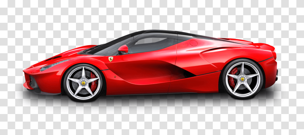 Red Ferrari LaFerrari Car Image, Vehicle, Transportation, Automobile, Tire Transparent Png