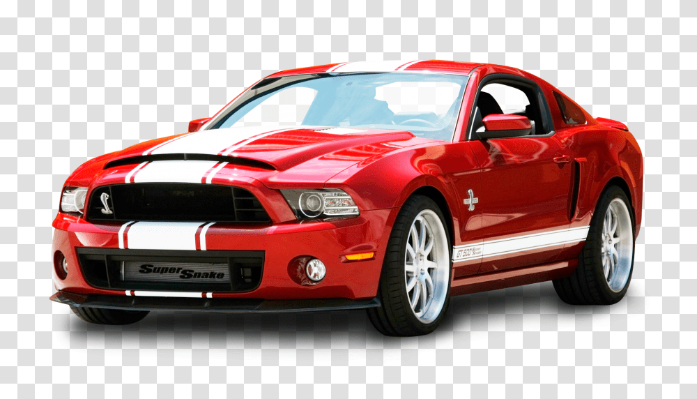 Red Ford Mustang Shelby GT500 Snake Car Image, Sports Car, Vehicle, Transportation, Automobile Transparent Png