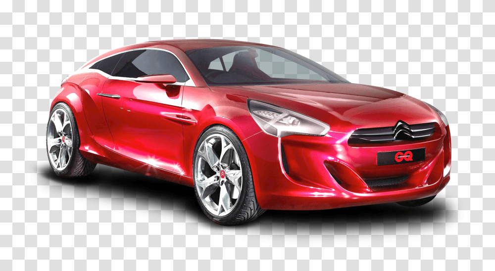Red GQbyCITROEN Car Image, Spoke, Machine, Vehicle, Transportation Transparent Png