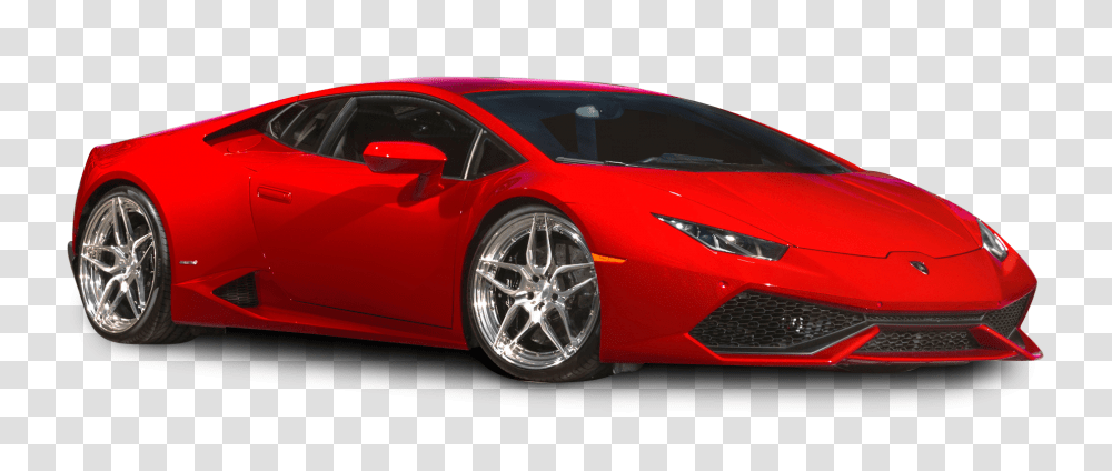 Red Lamborghini Huracan Car Image, Tire, Spoke, Machine, Wheel Transparent Png