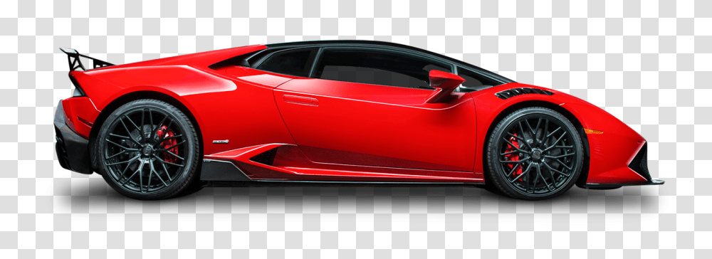 Red Lamborghini Huracan Sports Car Image, Vehicle, Transportation, Automobile, Tire Transparent Png